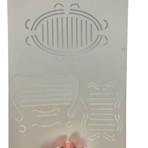 Set Of 10 Doodling Templates For Crafts & Scrapbooking - Picture 6 of 9